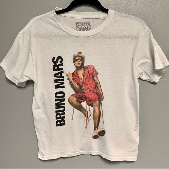 Bruno Mars Other - Bruno Mars 24K Magic World Tour Shirt MEDIUM